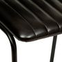Voir la diapositive 3 : ATMOSPHERA Lot de 2 Chaises de Bar Design  Dario  103cm Noir