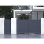 Voir la diapositive 2 : Habitat et Jardin Pack portail + portillon  Marc  - Gris