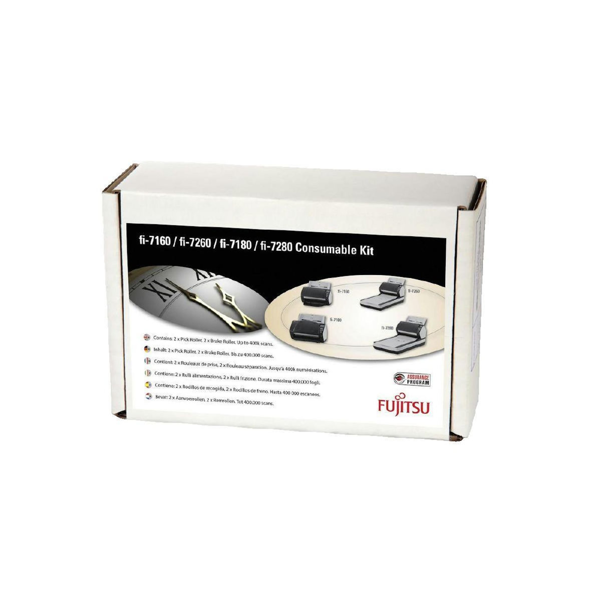 FUJITSU Kit de consommables Fujitsu pour scanners - pièces de rechange essentielles