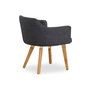 Voir la diapositive 4 : Paris Prix Fauteuil Scandinave  Alan  70cm Gris Foncé