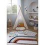 Voir la diapositive 4 : GUY LEVASSEUR Tapis enfant déco arc-en-ciel en coton 50x80cm