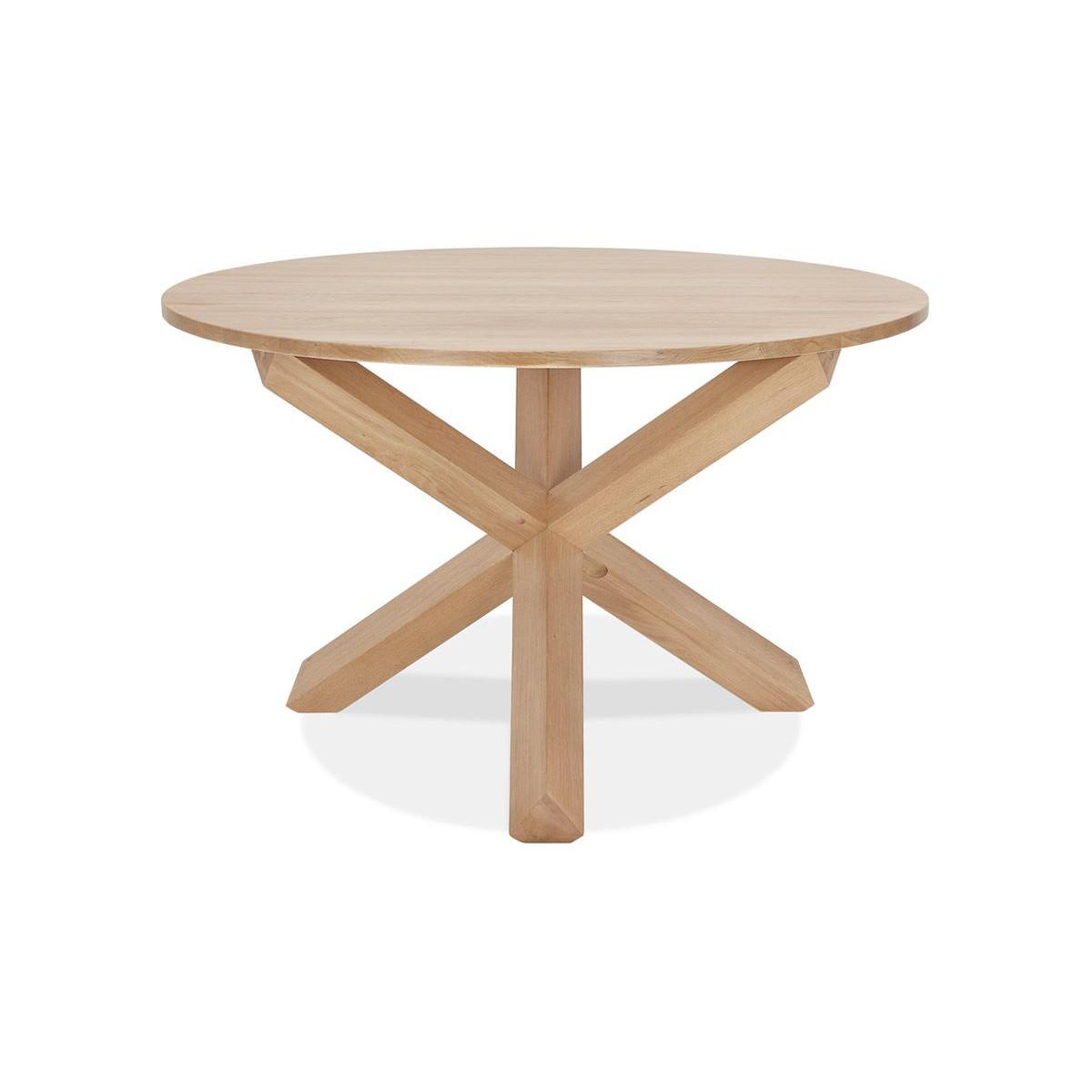 Voir la diapositive 2 : Paris Prix Table de repas scandinave  rita  120cm naturel