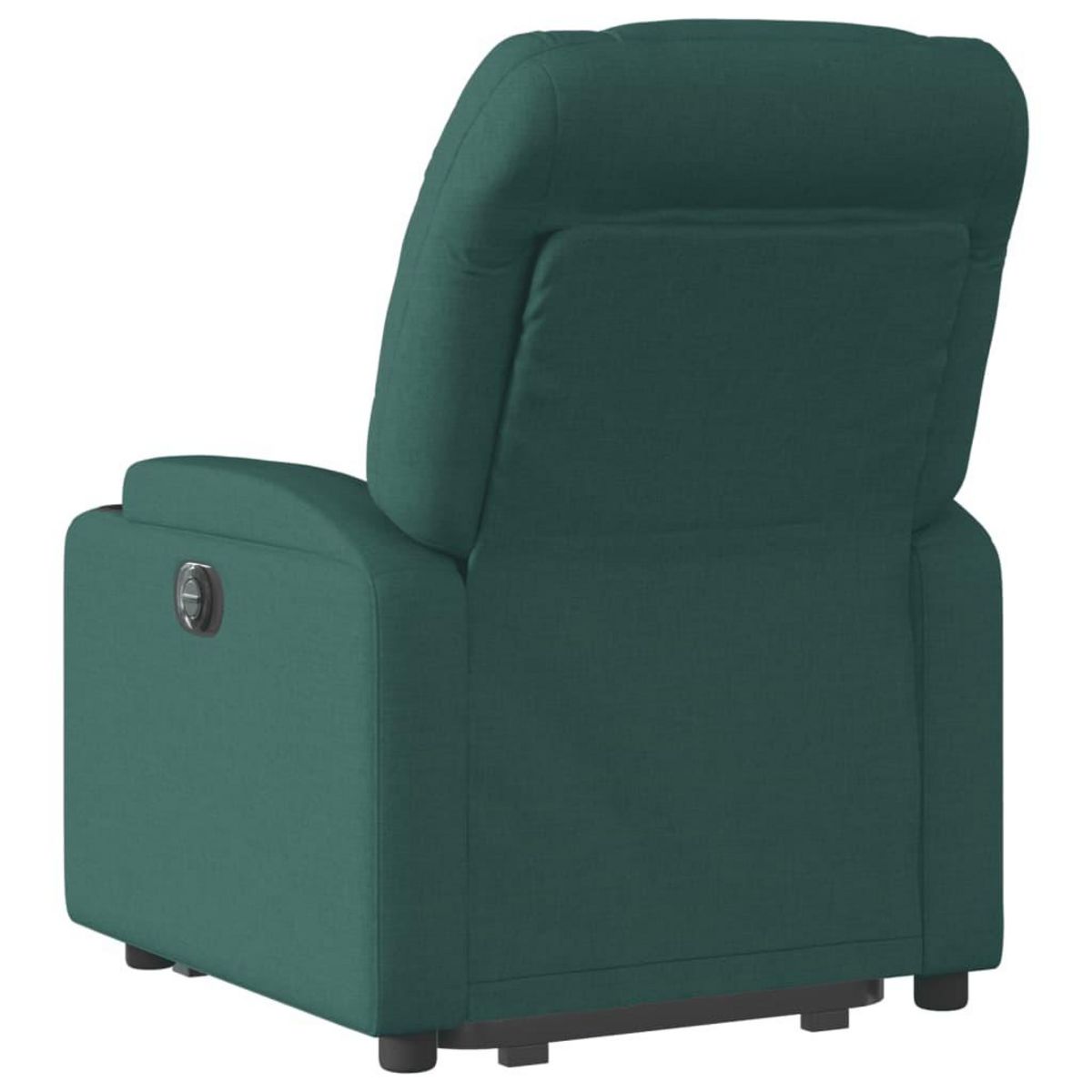 VIDAXL Fauteuil inclinable vert fonce tissu