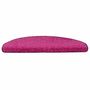 Voir la diapositive 4 : VIDAXL Tapis de marches d'escalier 15 pcs Rose 65x21x4 cm