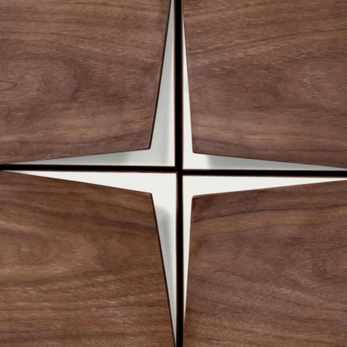 Paris Prix Buffet 4 Portes & 4 Niveaux  Plof  140cm Noyer