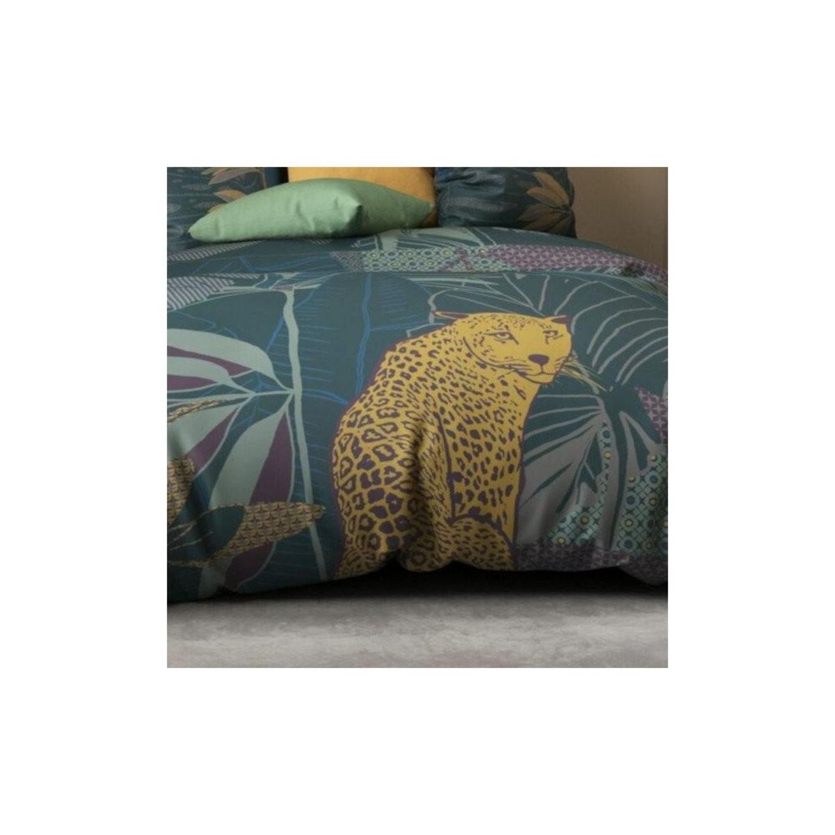 ATELIER DU COTON Housse de couette 260x240 WAYAPI + 2 taies coton