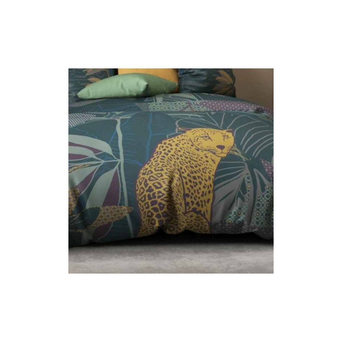 ATELIER DU COTON Housse de couette 260x240 WAYAPI + 2 taies coton