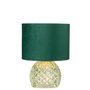 Voir la diapositive 2 : Paris Prix Lampe à Poser en Verre  LED  23cm Vert Clair