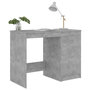 Voir la diapositive 5 : VIDAXL Bureau Gris beton 100x50x76 cm Bois d'ingenierie