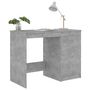 Voir la diapositive 5 : VIDAXL Bureau Gris beton 100x50x76 cm Bois d'ingenierie