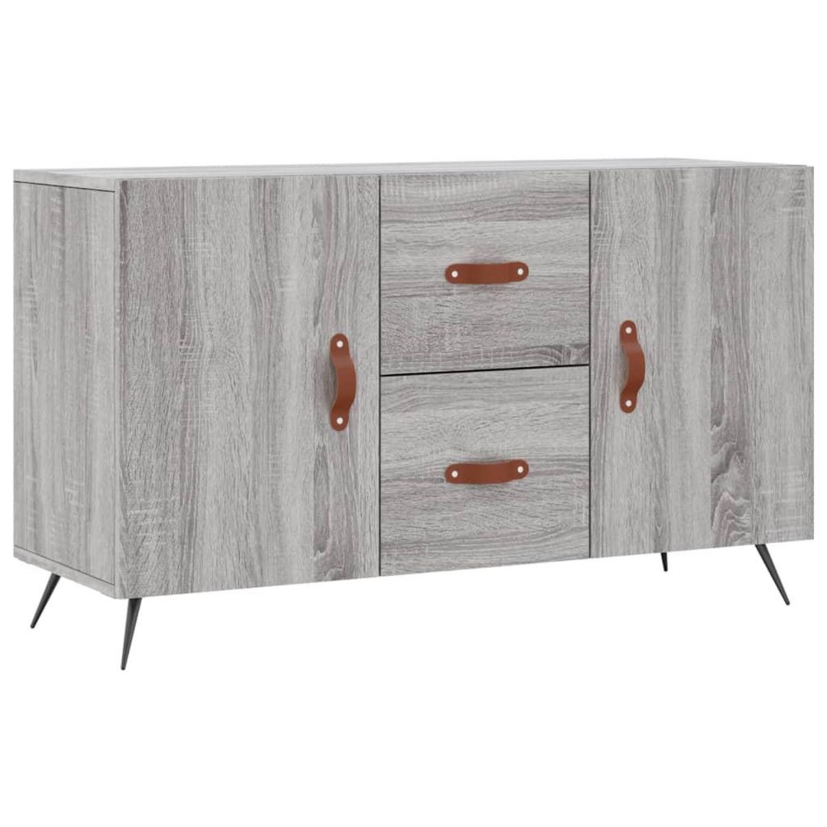 VIDAXL Buffet sonoma gris 100x36x60 cm bois d'ingenierie