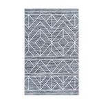 Paris Prix Tapis Tissé Imprimé à Poils Plats  Maya II  Anthracite. Coloris disponibles : Gris