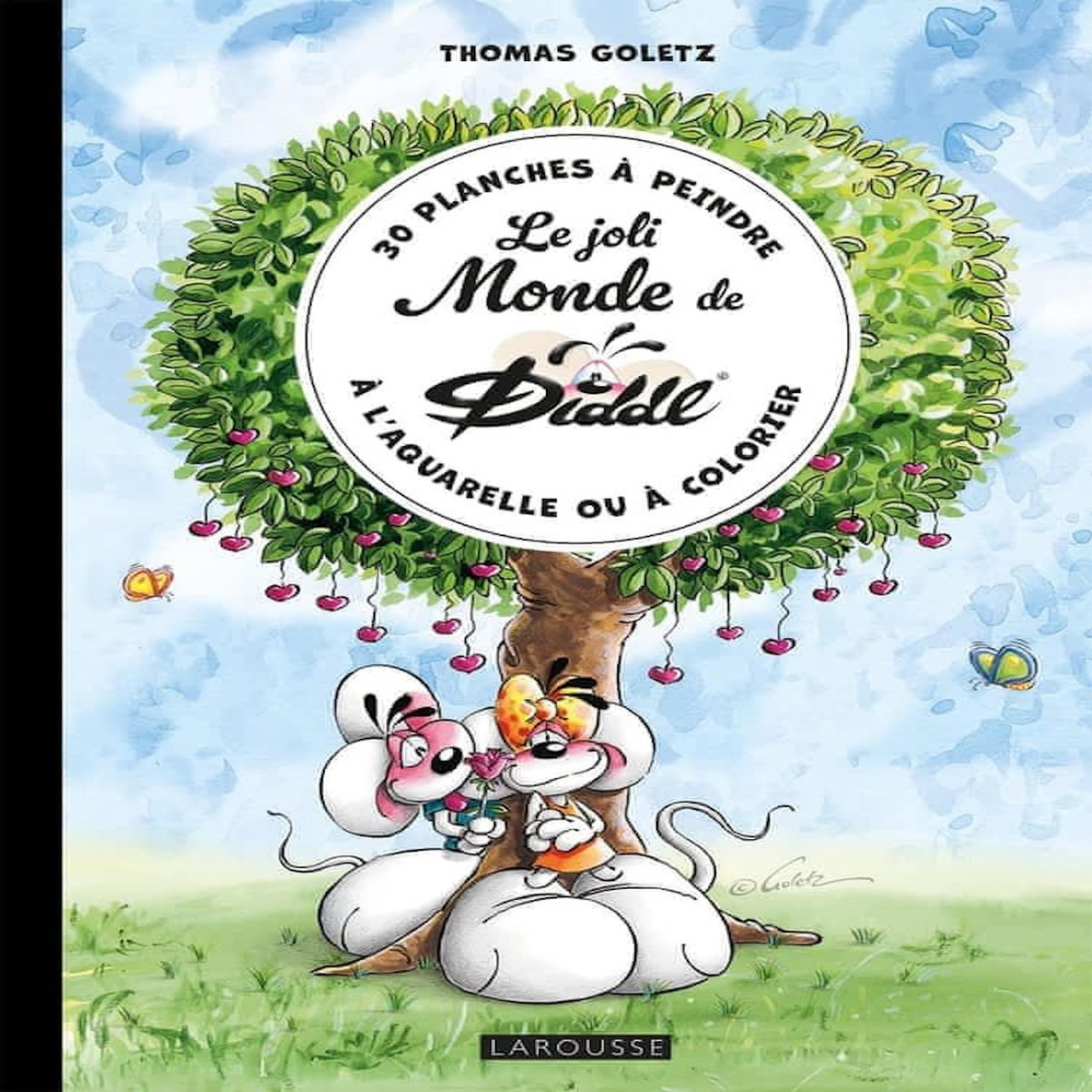 LE JOLI MONDE DE DIDDL. 30 PLANCHES A PEINDRE A L'AQUARELLE OU A COLORIER, Goletz Thomas