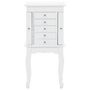 Voir la diapositive 3 : VIDAXL Armoire a bijoux sur pieds Blanc