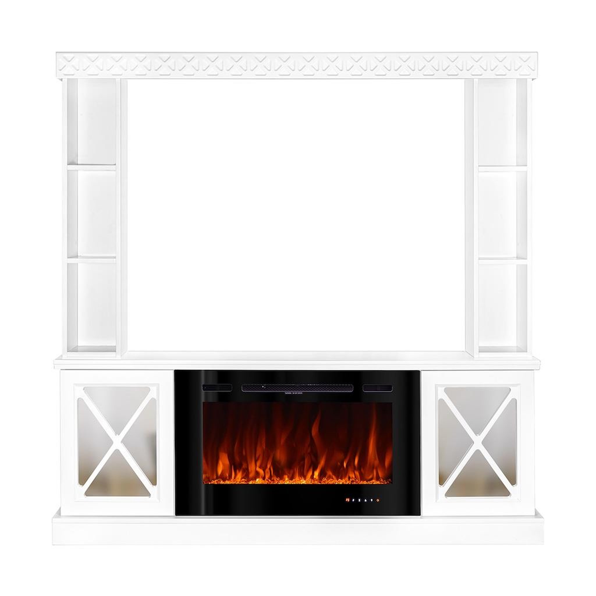 ARTFLAME Cheminée électrique - sorrento plus & adeli - 1500w - blanc