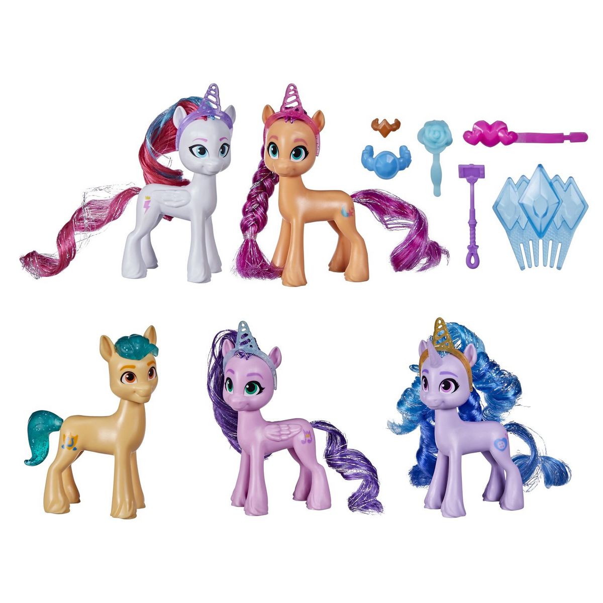 HASBRO Set de 5 poneys My Little Poney + accessoires