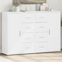 Voir la diapositive 1 : VIDAXL Buffets 2 pcs blanc 60x31x84 cm bois d'ingenierie