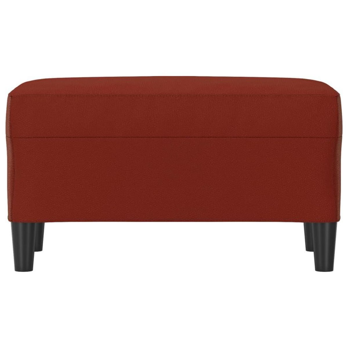 VIDAXL Banc Rouge bordeaux 70x35x41 cm Similicuir