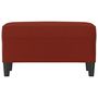 Voir la diapositive 3 : VIDAXL Banc Rouge bordeaux 70x35x41 cm Similicuir