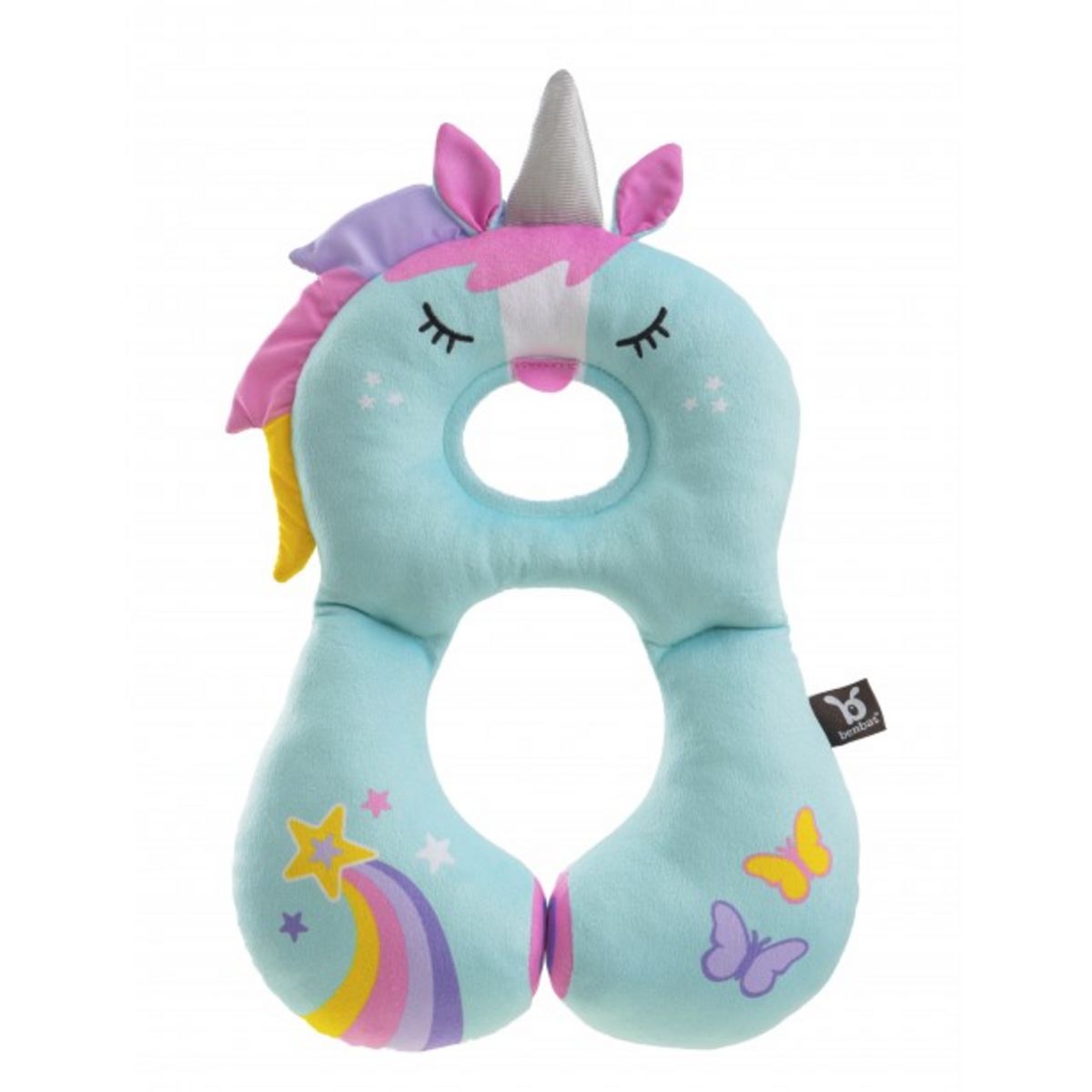 BENBAT Soutien tête et cou de voyage - Licorne