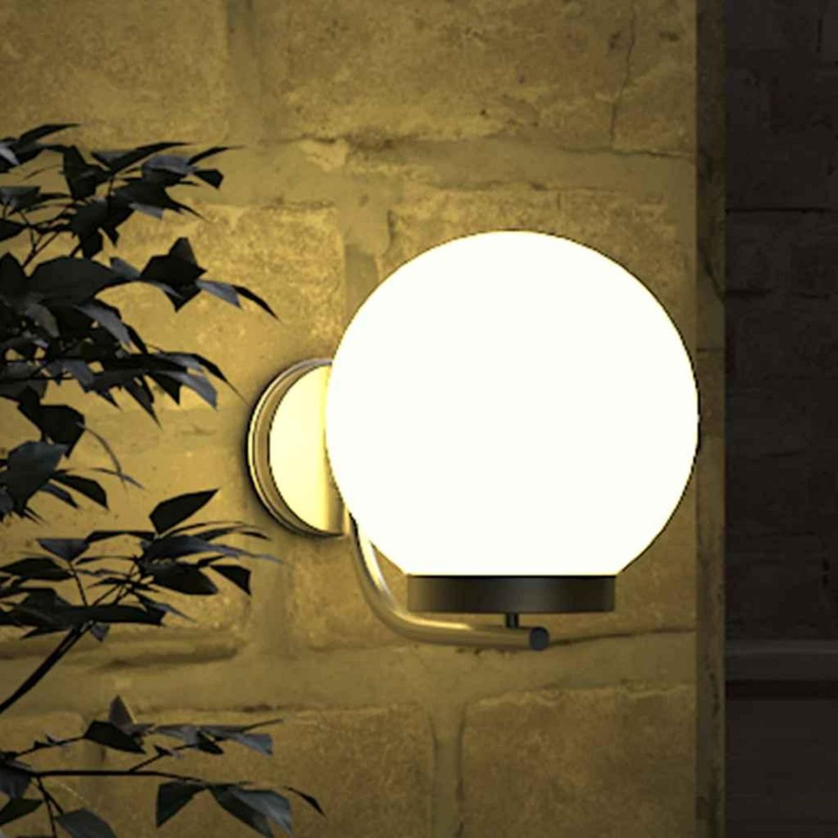 VIDAXL Lampe murale de jardin 32 cm