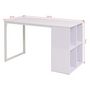 Voir la diapositive 6 : VIDAXL Table d'ecriture 120x60x75 cm Blanc