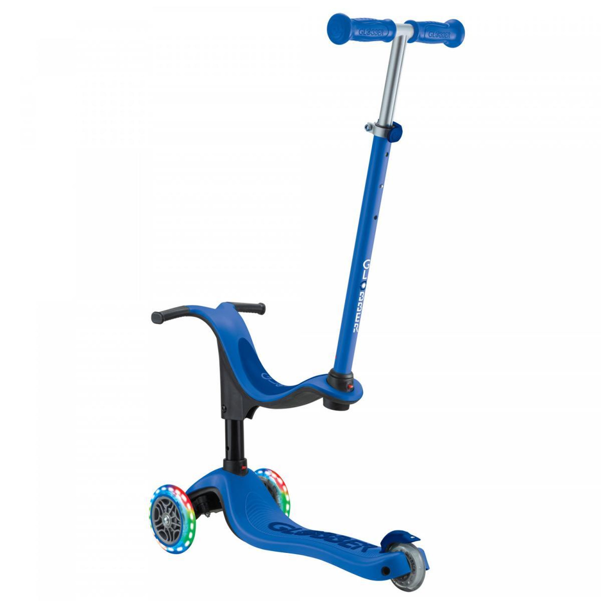 Voir la diapositive 2 : Globber Go-Up Sporty Lights V2 Bleu Foncé