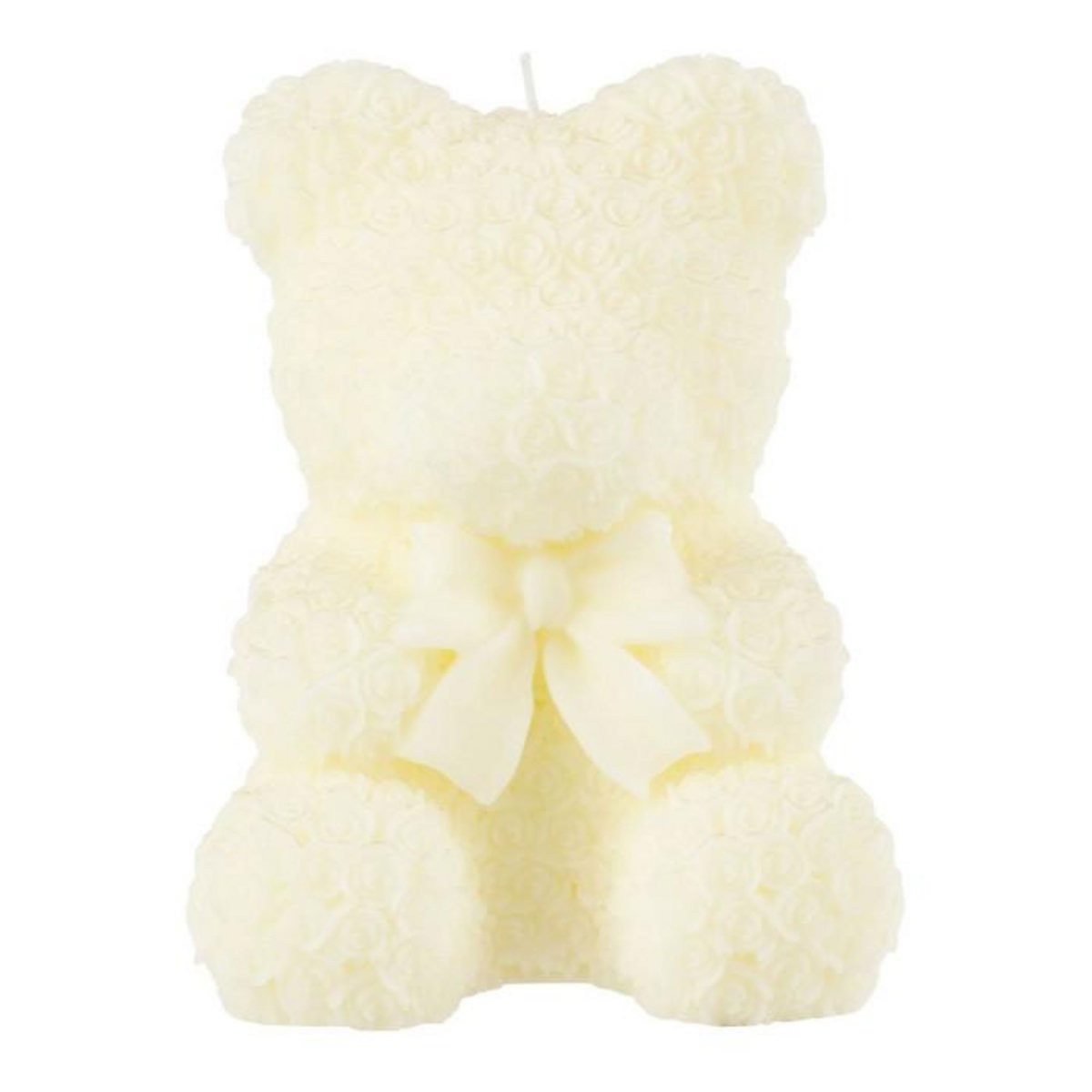 Paris Prix Bougie Parfumée Déco  Ours  21cm Blanc