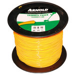 ARNOLD Fil de coupe-bordure rond en nylon 2,4 mm × 246 m