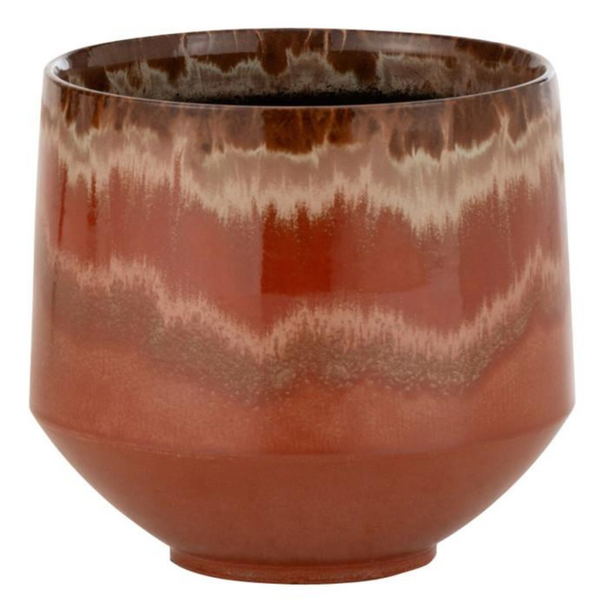 Paris Prix Cache-Pot en Céramique  Aline  21cm Rouge