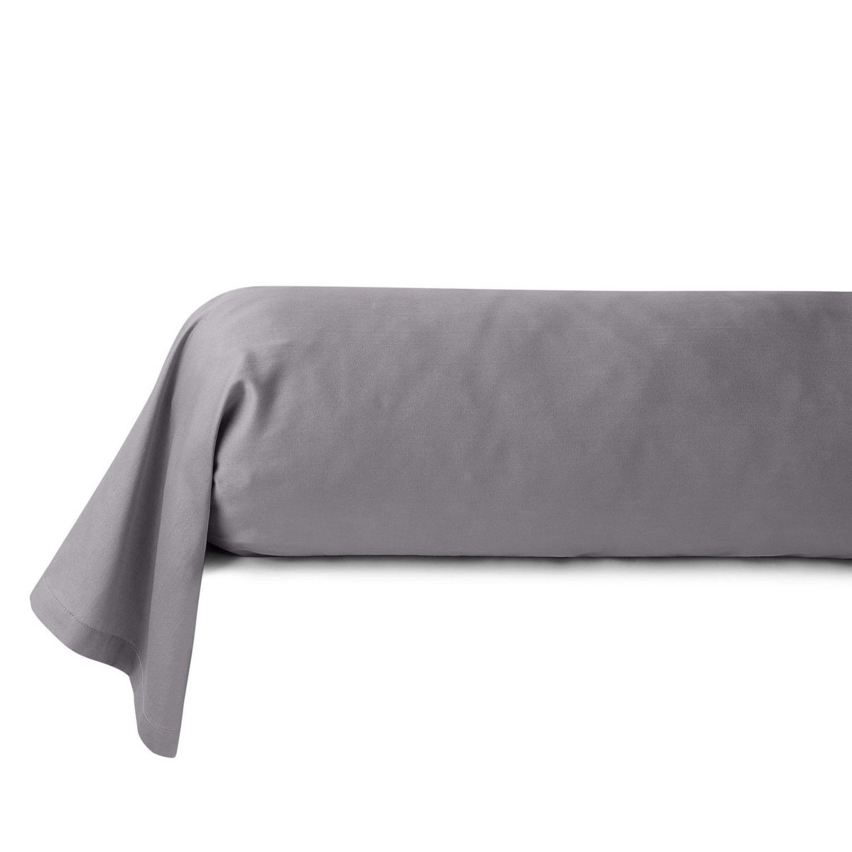 ACTUEL Taie d'oreiller unie en satin de coton 