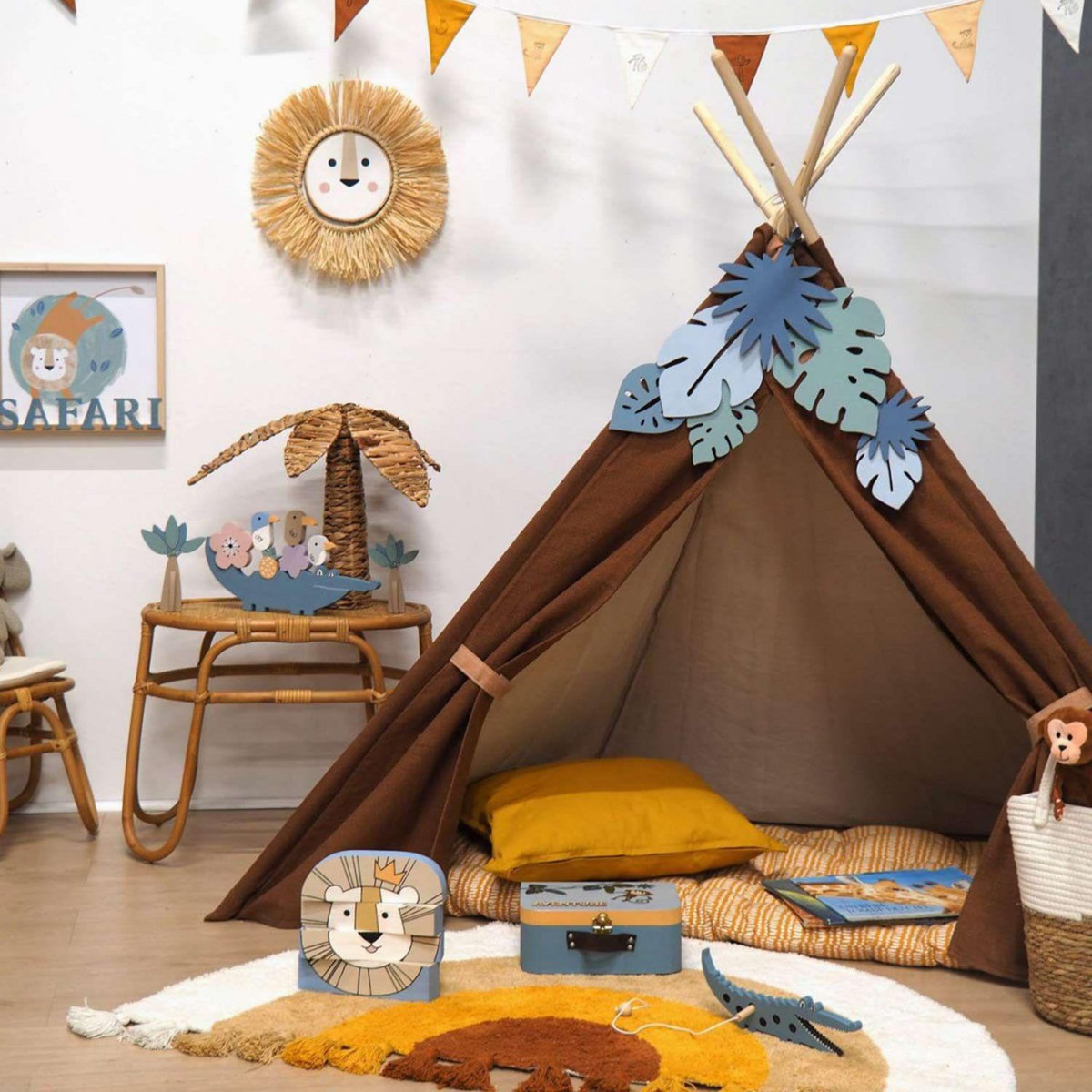 Artemio Puzzle humeurs lion en bois