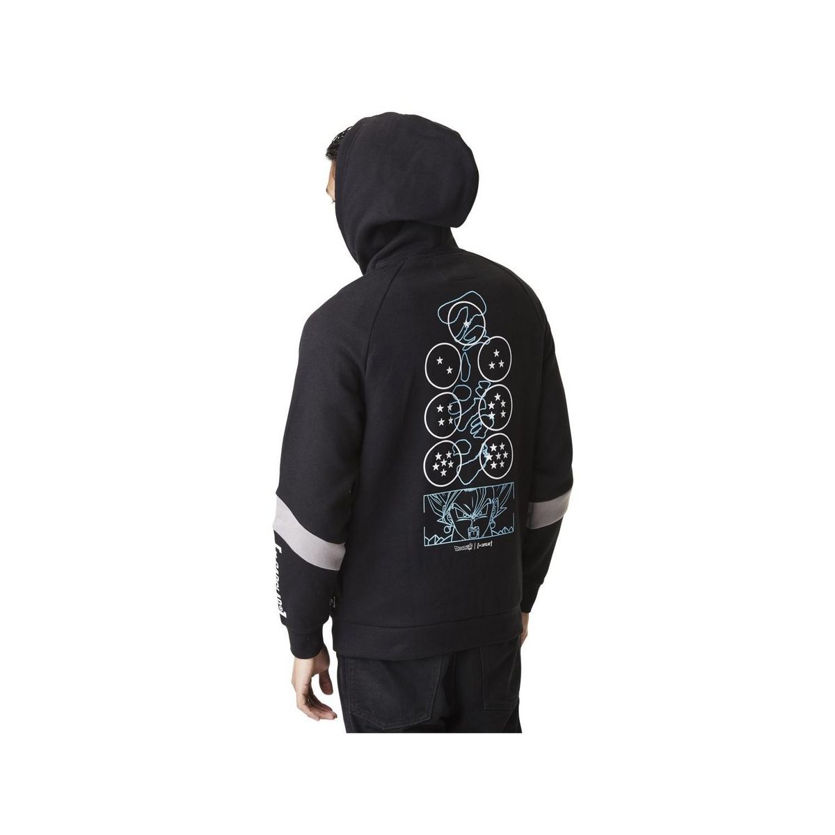 CAPSLAB Sweat à capuche homme Dragon Ball Super Vegeta