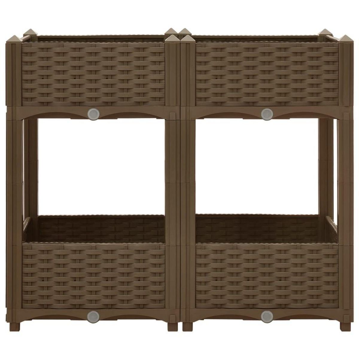 VIDAXL Lit sureleve 80x40x71 cm Polypropylene