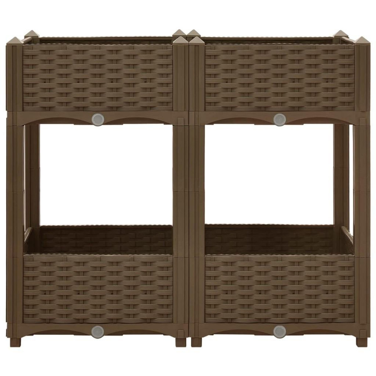 VIDAXL Lit sureleve 80x40x71 cm Polypropylene