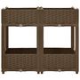 Voir la diapositive 3 : VIDAXL Lit sureleve 80x40x71 cm Polypropylene
