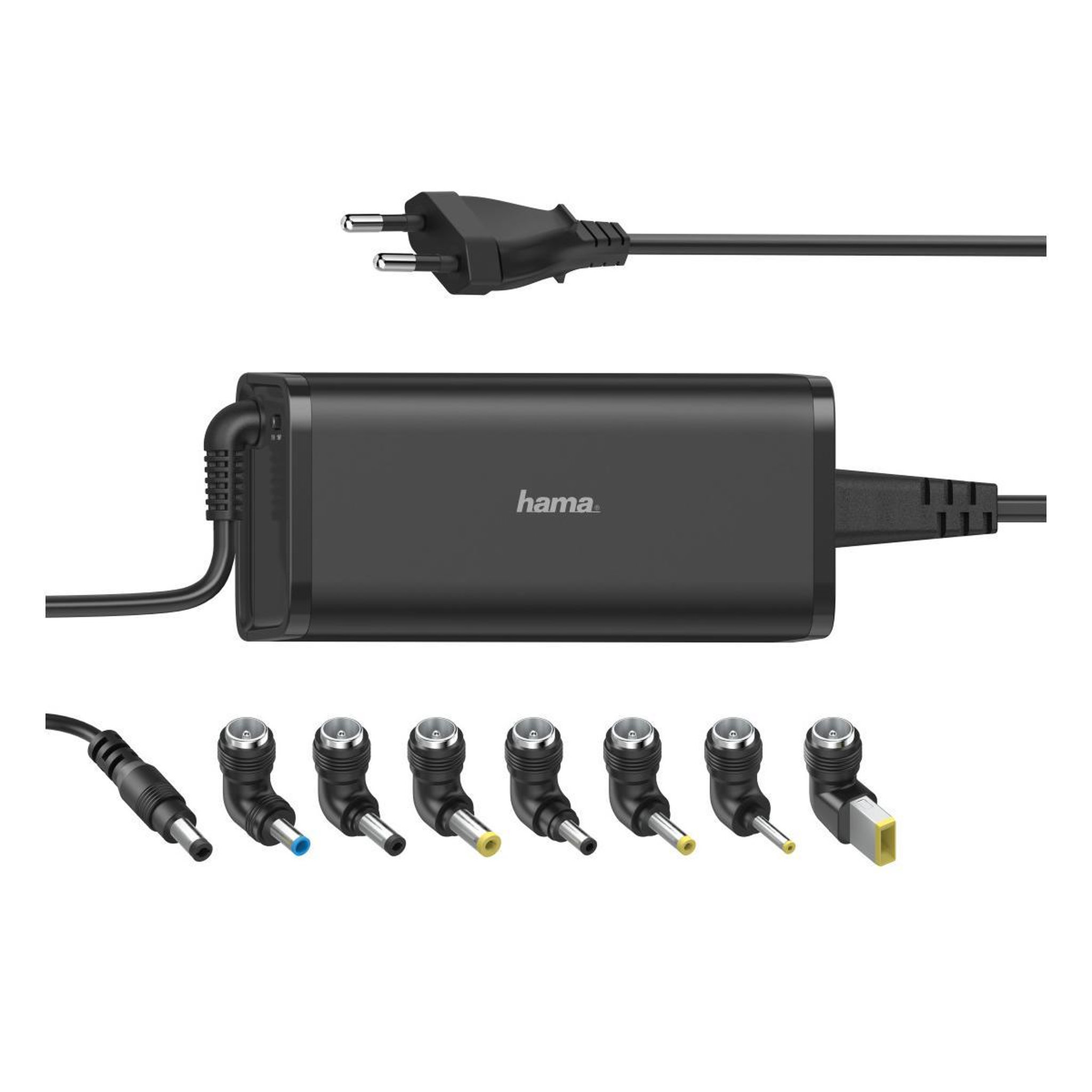 Voir la diapositive 3 : Hama Bloc secteur universel Hama - Chargeur 90 Watt - Noir
