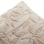 Voir la diapositive 4 : ATMOSPHERA Coussin Déco Jacquard  Lethon  38x58cm Beige Lin