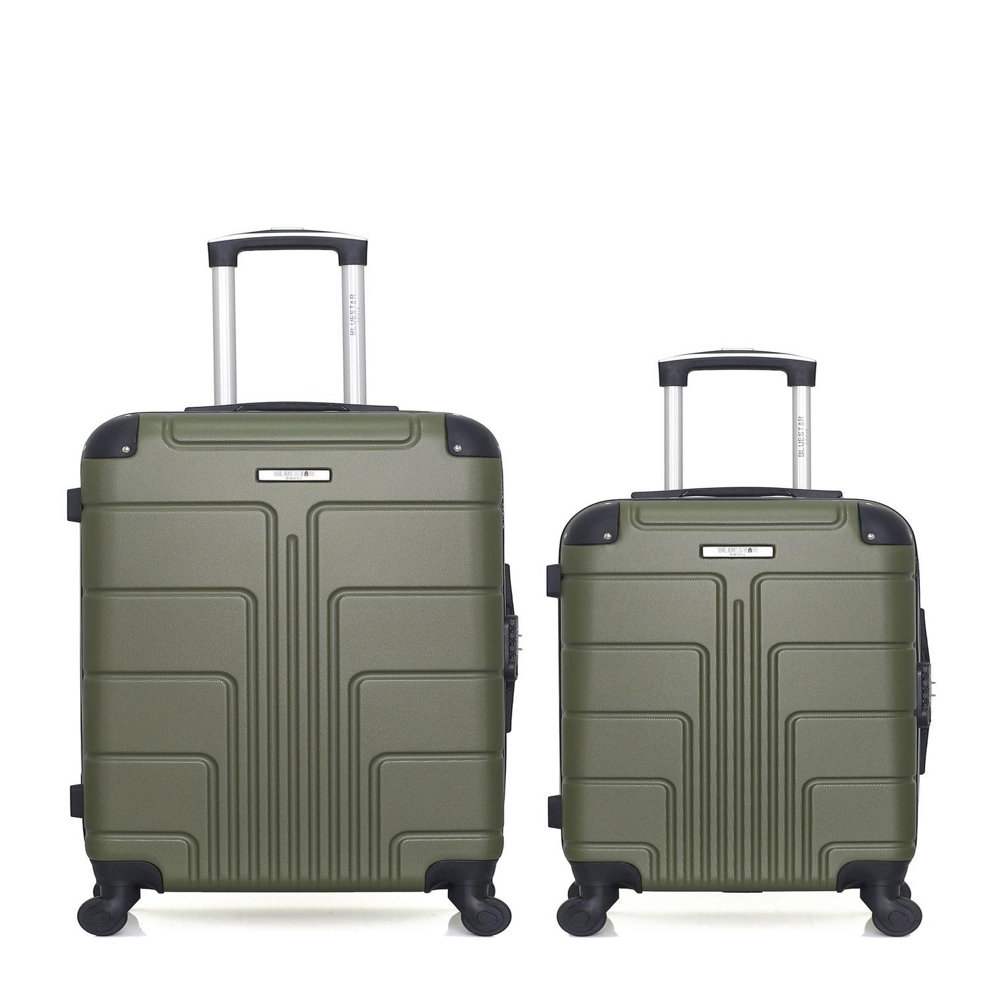 BLUESTAR BLUESTAR - LOT DE 2 - Valises weekend et cabine OTTAWA. Coloris disponibles : Beige, Gris
