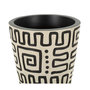 Voir la diapositive 3 : Paris Prix Vase Design  Nairobi  65cm Blanc & Noir