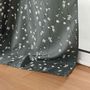 Voir la diapositive 3 : Douceur d'Intérieur Rideau à œillets 140x260 Sakura anthracite