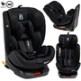 Voir la diapositive 1 : BEBELISSIMO BEBELISSIMO - Siège auto Isofix - pivotant 360 ° - groupe 0+/1/2/3 - (0-36kg) - i-EOLE - noir