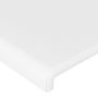 Voir la diapositive 4 : VIDAXL Tetes de lit 4 pcs Blanc 100x5x78/88 cm Similicuir