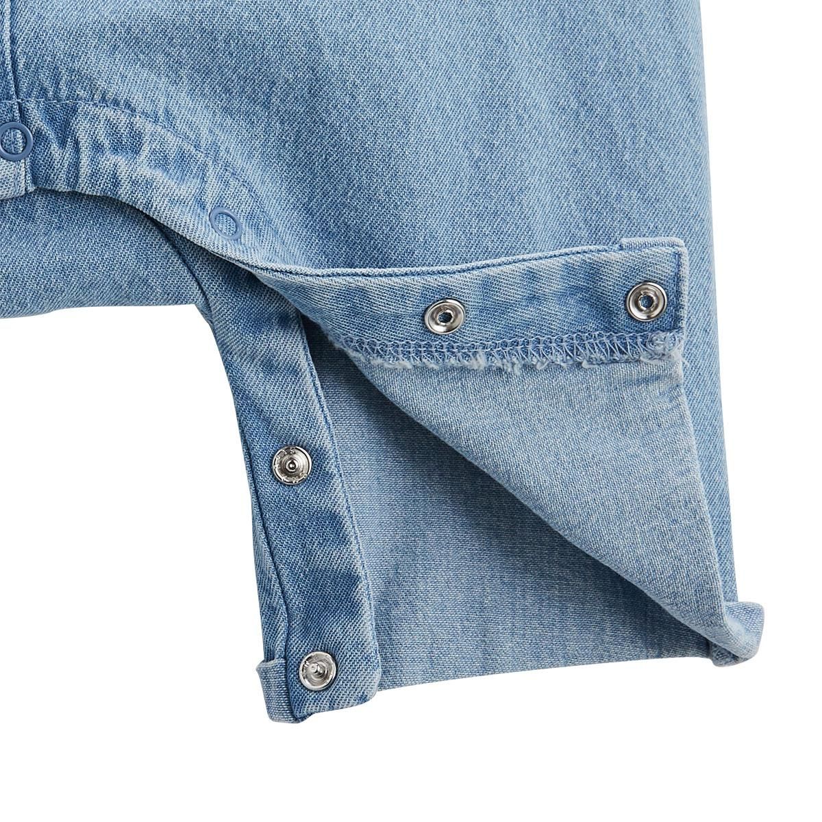 Petit Béguin Ensemble salopette bébé et t-shirt Elliot