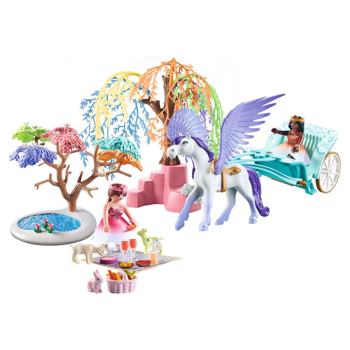 PLAYMOBIL 71246 Calèche et cheval ailé