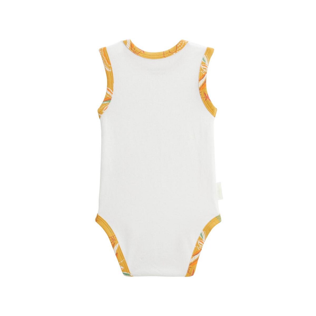 Petit Béguin Lot de 2 bodies bébé sans manches Liwa