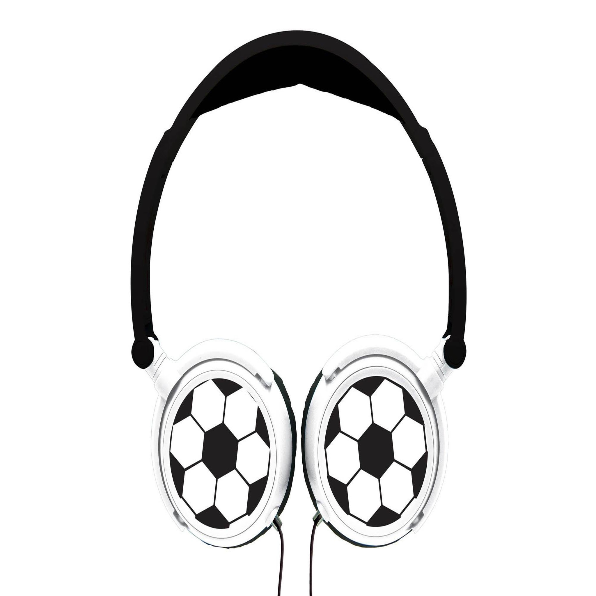 Voir la diapositive 3 : Lexibook Casque stéréo filaire pliable Football avec limitation de volume d'écoute