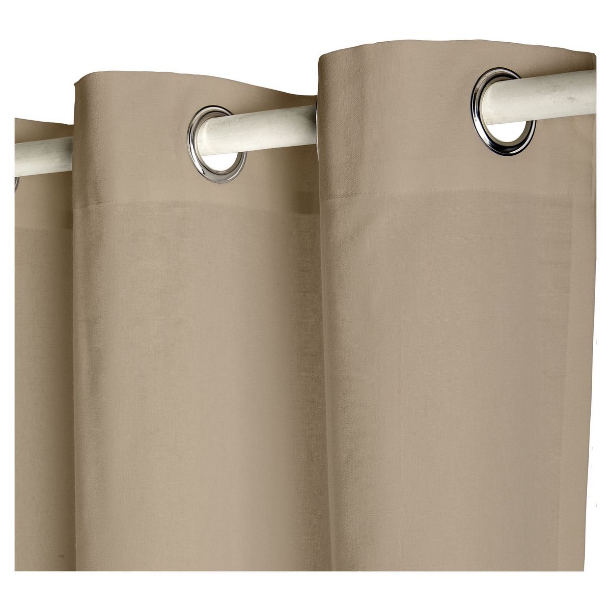 TODAY Rideau à oeillets isolant double face en polyester 140x240 cm