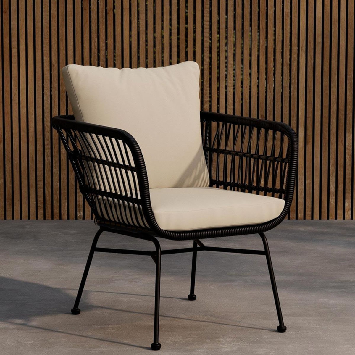 Paris Prix Fauteuil de Jardin  Isola  71cm Noir