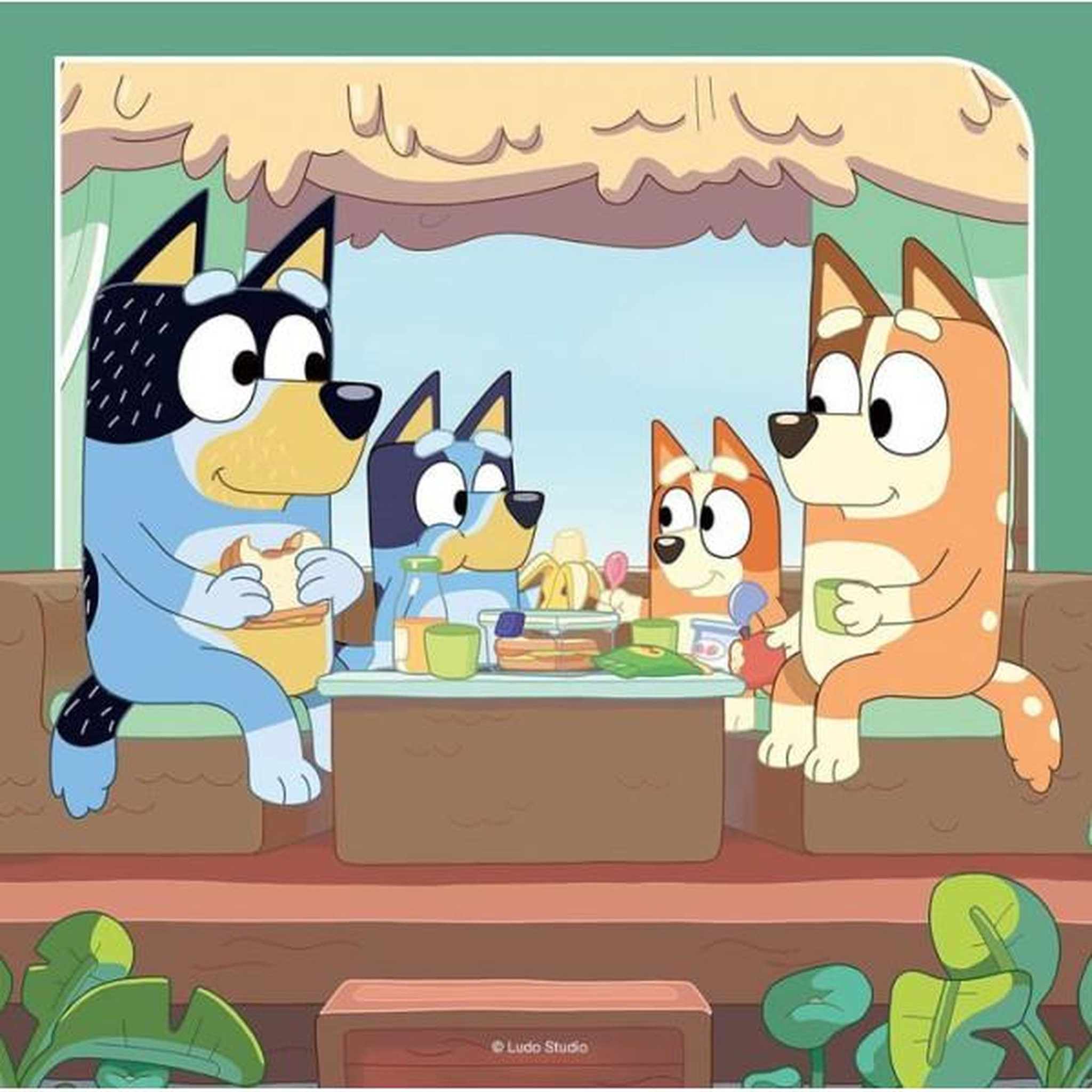 Voir la diapositive 4 : RAVENSBURGER Puzzle 3x49 pieces les aventures de bluey - ravensburger - ludique et educatif - des 5 ans